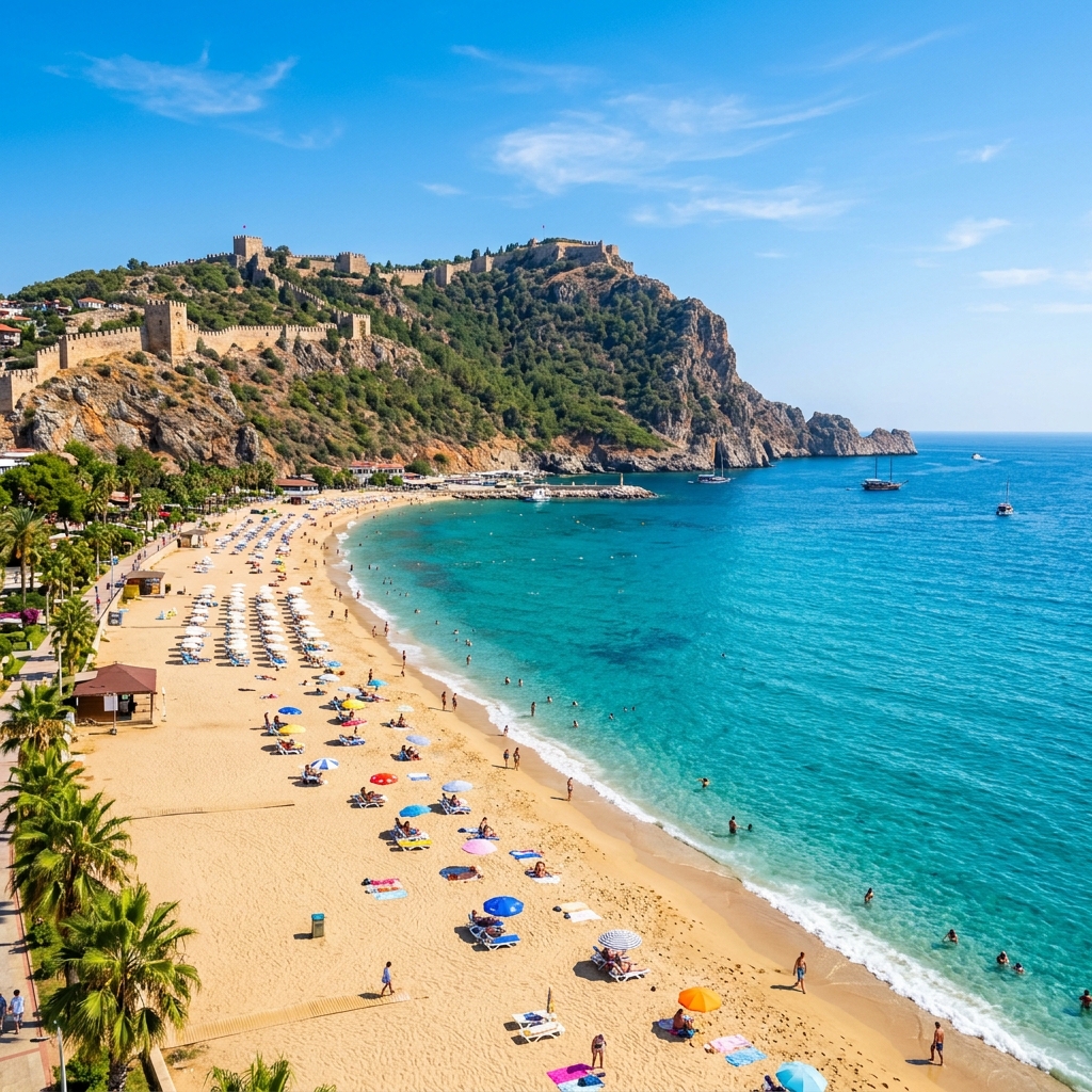 Kleopatra Plajı Alanya